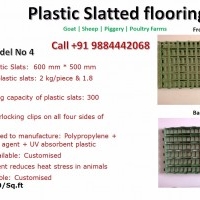 plastic slatted flooring for goat & piggery farms